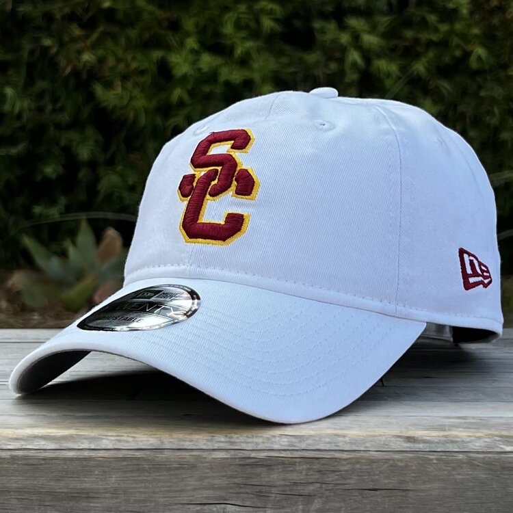 New Era USC Trojans White Team SC Interlock Fight On 920 Adjustable