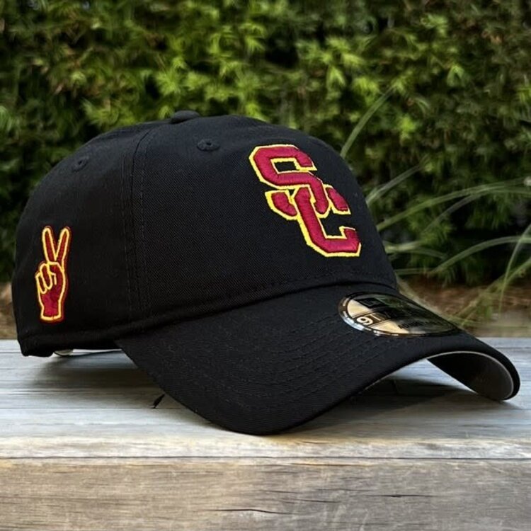 New Era USC Trojans Black Team SC Interlock Fight On 920 Adjustable
