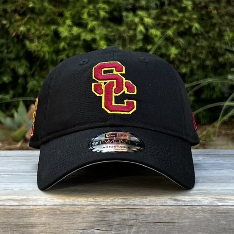 New Era USC Trojans Black Team SC Interlock Fight On 920 Adjustable