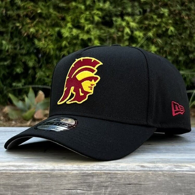 New Era USC Trojans Black Team Tommy Trojan Fight On 940 A-Frame
