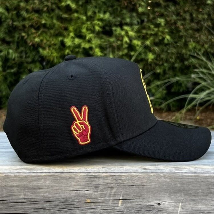 New Era USC Trojans Black Team Tommy Trojan Fight On 940 A-Frame