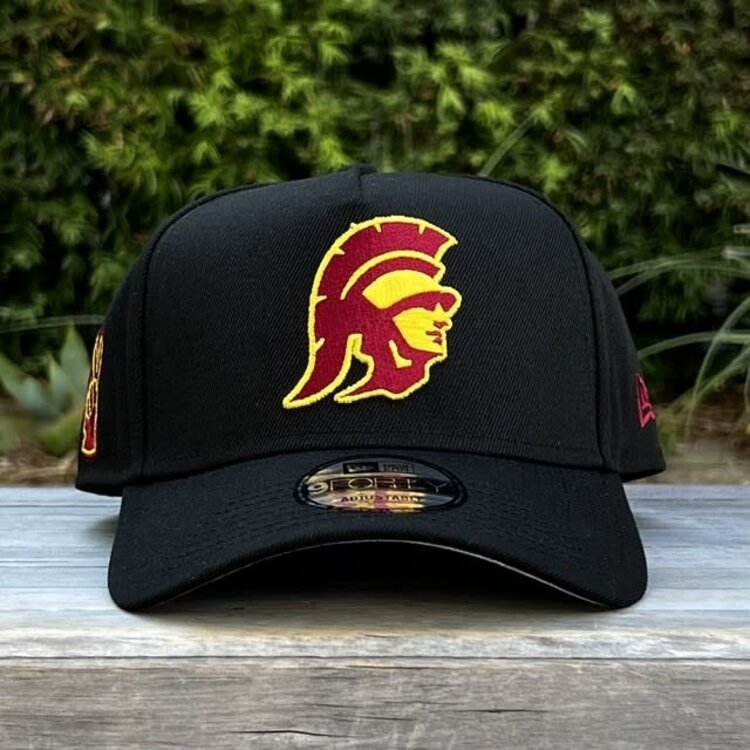 New Era USC Trojans Black Team Tommy Trojan Fight On 940 A-Frame