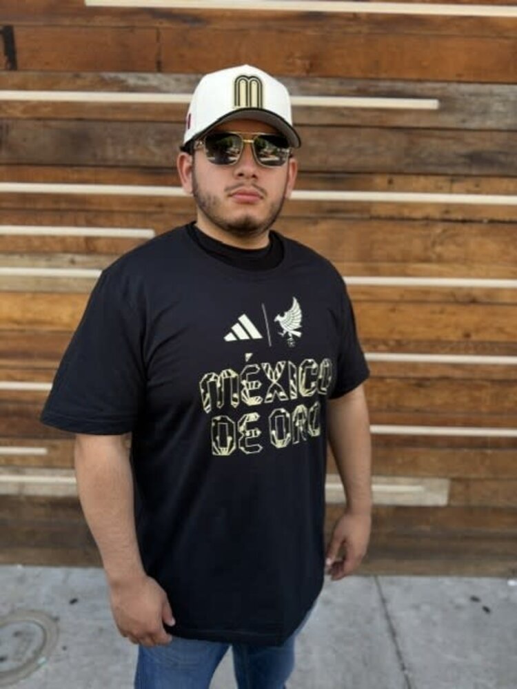 Adidas Mexico de Oro FIFA 2026 Men's Black Tee