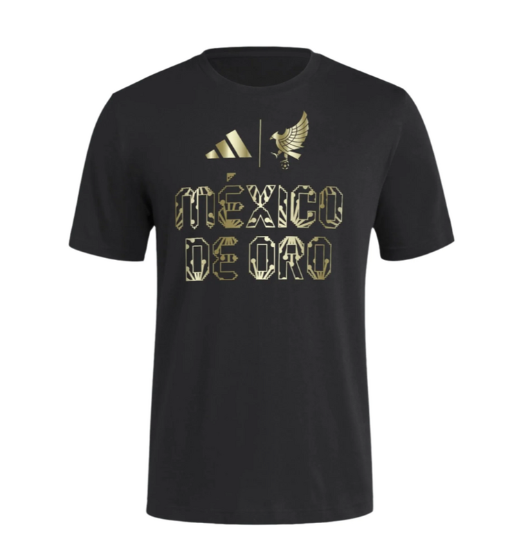 Adidas Mexico de Oro FIFA 2026 Men's Black Tee