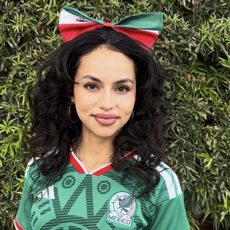 Mexico Bow Shaped Headband Soccer Fan Accessory