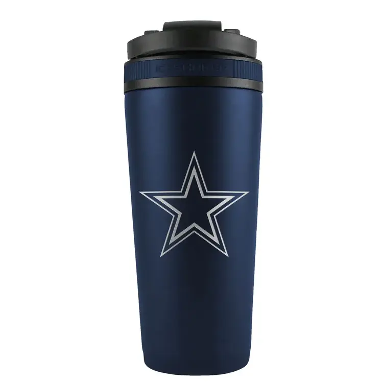 Wincraft Stainless Steel Navy Ice Shaker Tumbler 26 oz - Cowboys