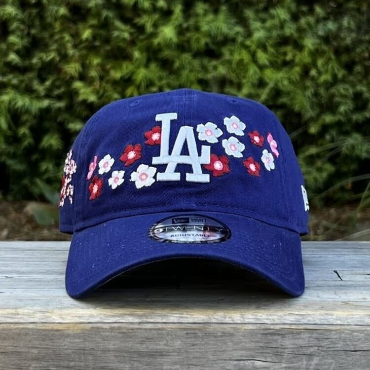 New Era LA Dodgers Royal Cherry Blossoms Logo & SP 920 Adjustable