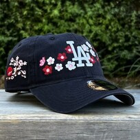 New Era LA Dodgers Navy Cherry Blossoms Logo & SP 920 Adjustable