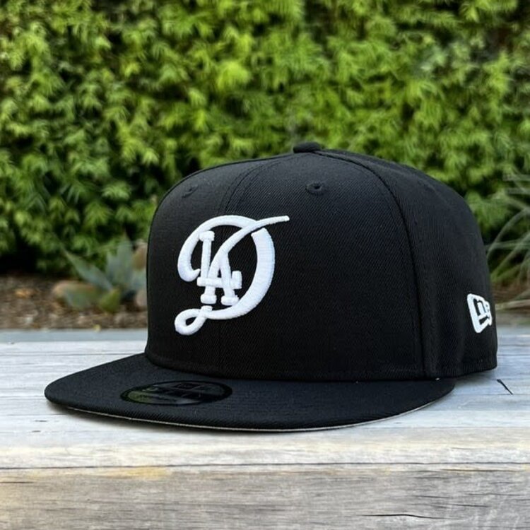 New Era LA City Connect Black White 2025 WS Champs Side Patch 950 Snapback