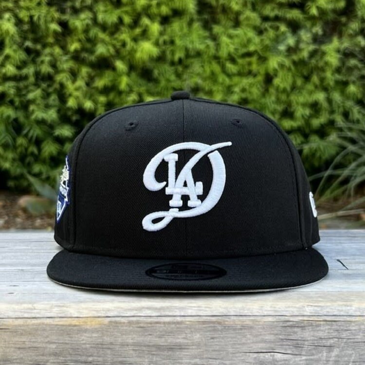 New Era LA City Connect Black White 2025 WS Champs Side Patch 950 Snapback