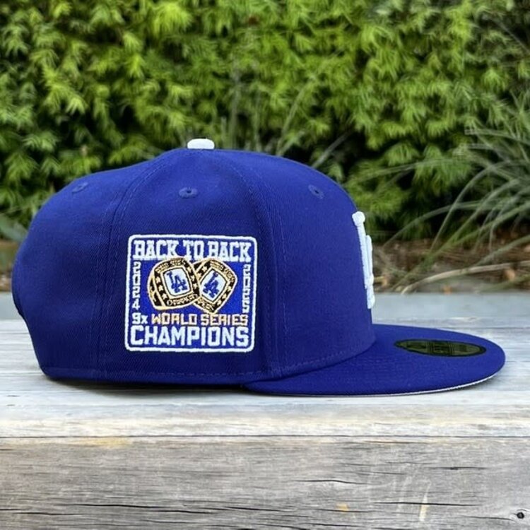New Era LA Royal Back to Back World Series Champs Rings 950 Snapback