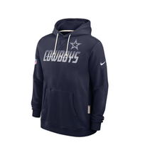 Nike Dallas Cowboys Men's 2026 Sideline Pullover Hoodie