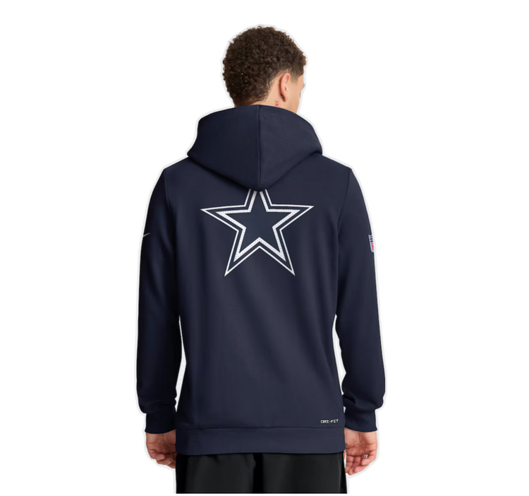 Nike Dallas Cowboys Men's 2026 Sideline Full-Zip Hoodie