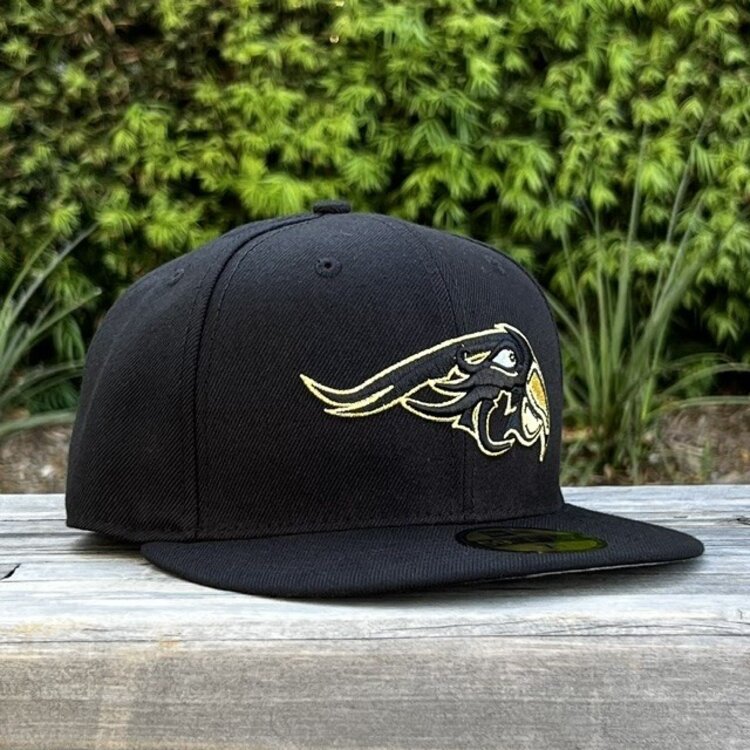 New Era Pericos de Puebla Black Metallic Gold