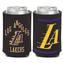 Wincraft Los Angeles Lakers Black Can Cooler 12 oz