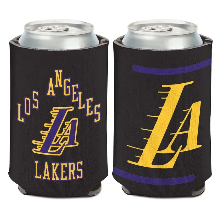 Wincraft Los Angeles Lakers Black Can Cooler 12 oz