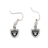 Wincraft Raiders Acrylic Logo Dangling J Hook Earrings