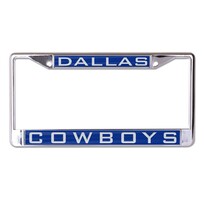Wincraft Cowboys Chrome Acrylic License Plate Frame