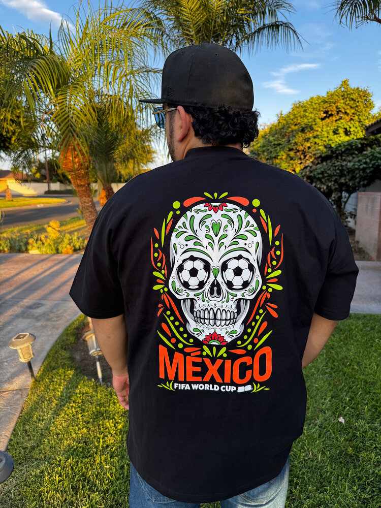 FIFA Mexico FIFA 2026 Men's Sugar Skull Rally Black Tee