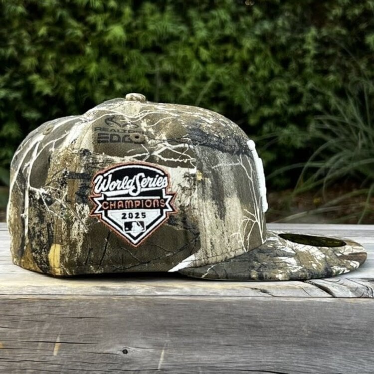 New Era LA Real Tree Metallic 2025 World Series Champs SP