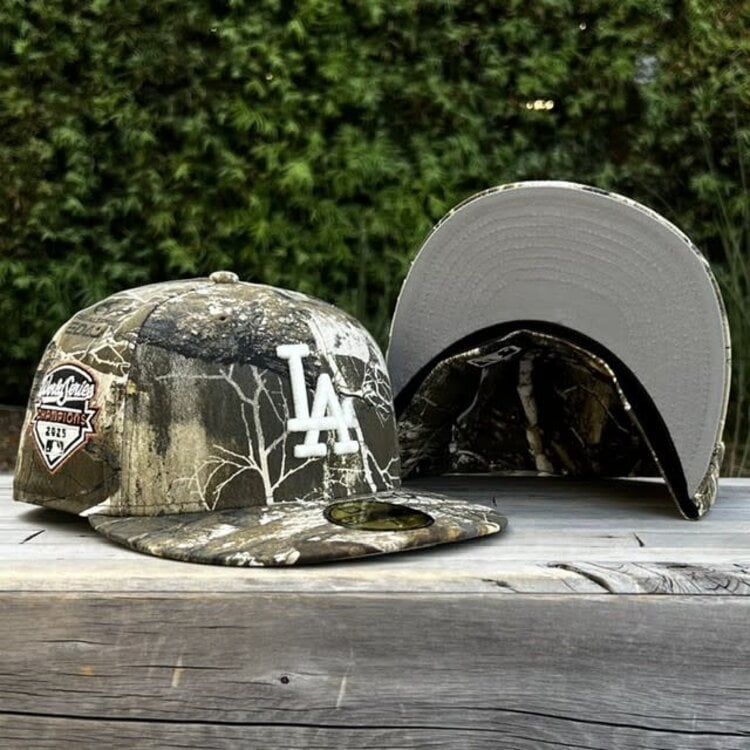 New Era LA Real Tree Metallic 2025 World Series Champs SP