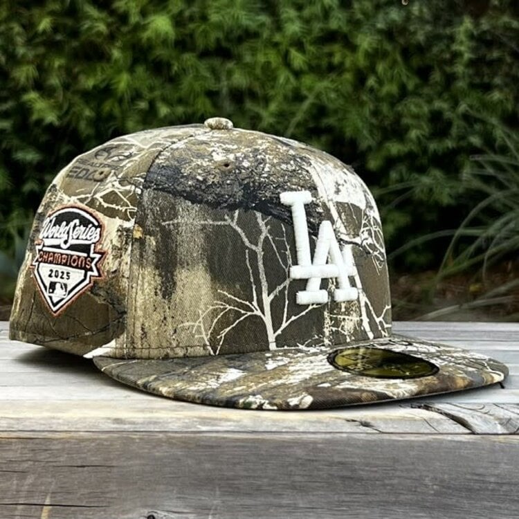New Era LA Real Tree Metallic 2025 World Series Champs SP