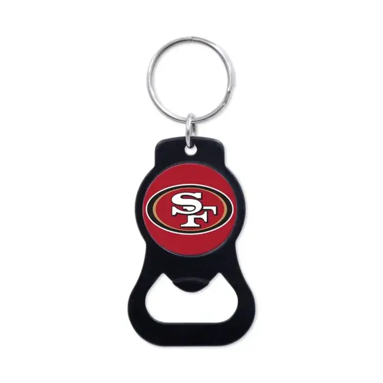 Wincraft Bottle Opener Keychain Black Team - 49ers