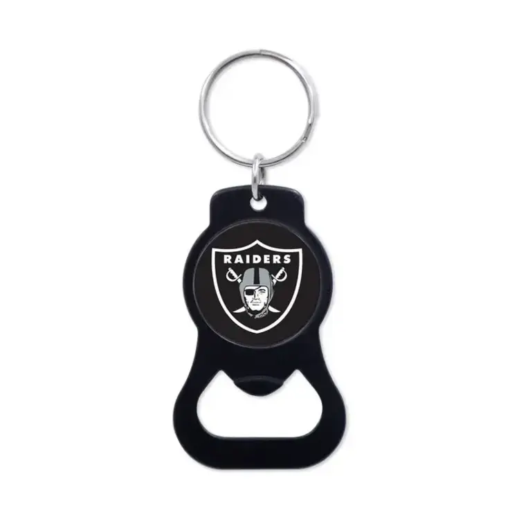 Wincraft Bottle Opener Keychain Black Team - Raiders