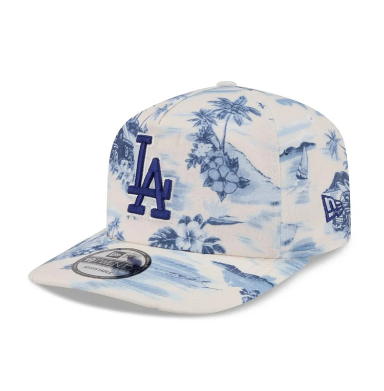 New Era LA Dodgers Floral Tropics White Blue 19Twenty