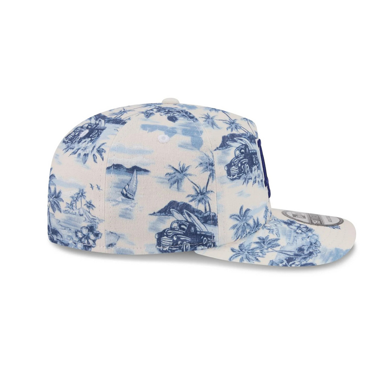 New Era LA Dodgers Floral Tropics White Blue 19Twenty