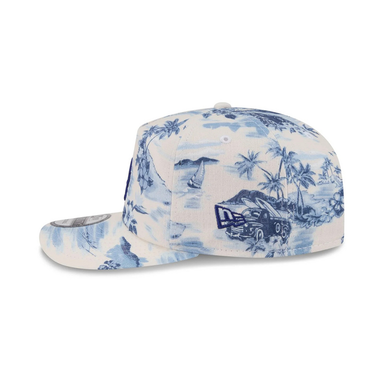 New Era LA Dodgers Floral Tropics White Blue 19Twenty