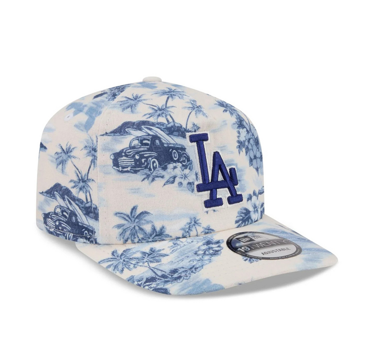 New Era LA Dodgers Floral Tropics White Blue 19Twenty