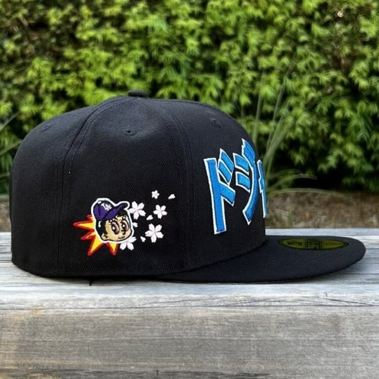 New Era LA Dodgers Black Royal Metallic Kanji Shohei Blossom SP