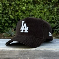New Era LA Dodgers Brown Corduroy 940 A-Frame