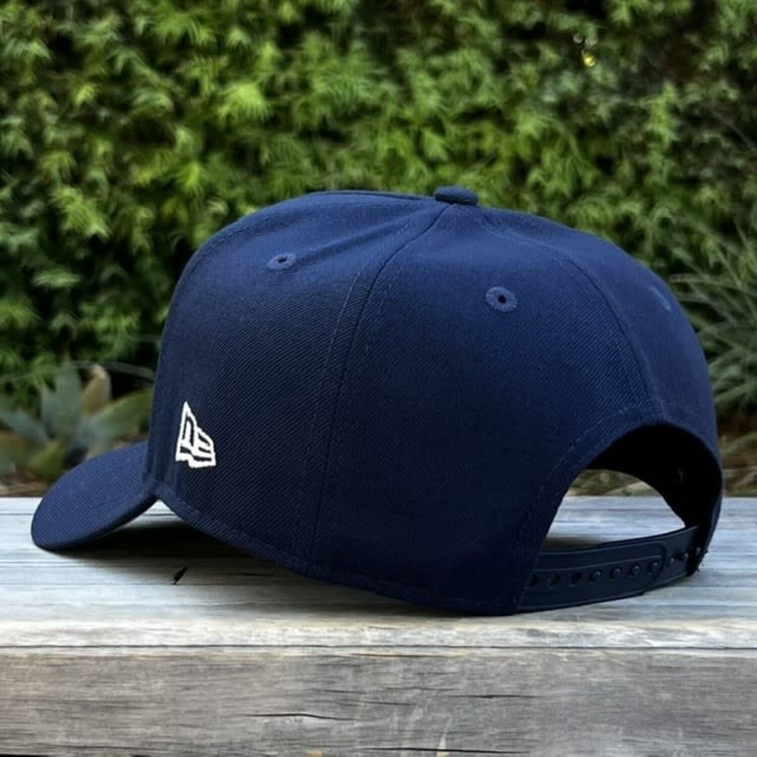 LA Dodgers Navy Ivory WS Champs Trophy 940 A-Frame - The Locker