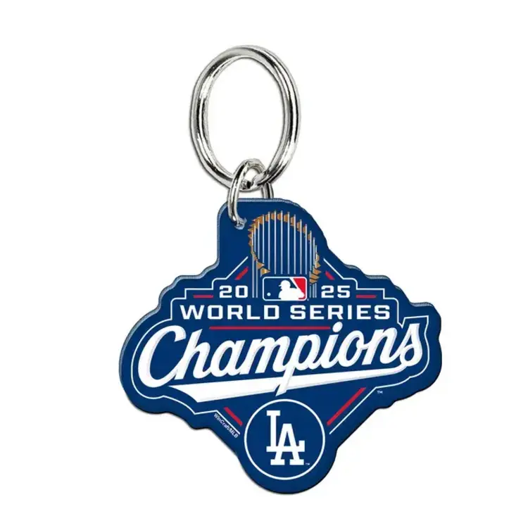Wincraft LA Dodgers 2025 World Series Champions Acrylic Keychain
