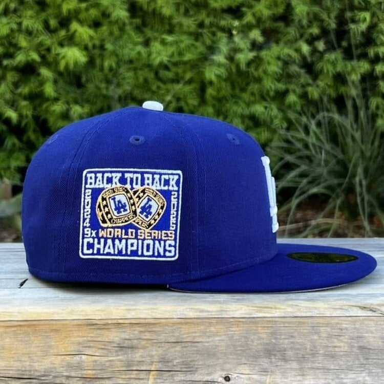 New Era LA Royal Back to Back World Series Champs Rings