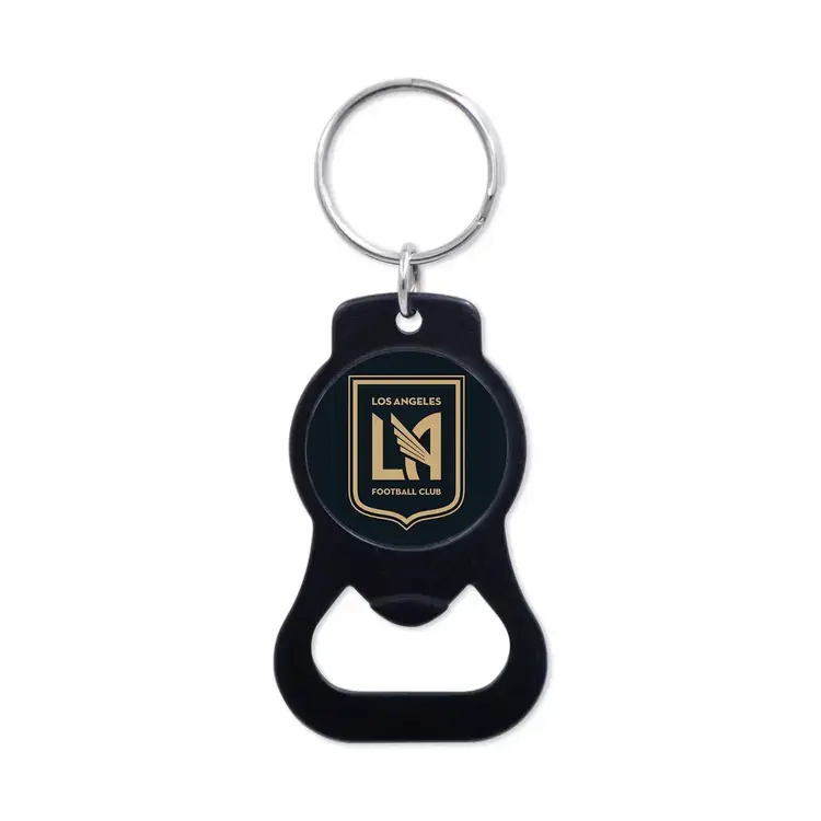 Wincraft Bottle Opener Keychain Black Team - LAFC
