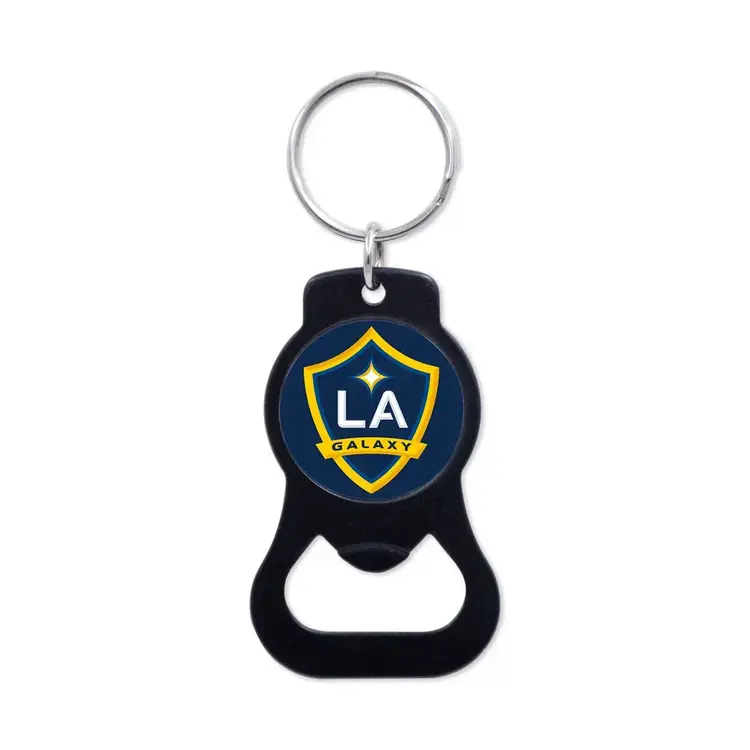 Wincraft Bottle Opener Keychain Black Team - LA Galaxy