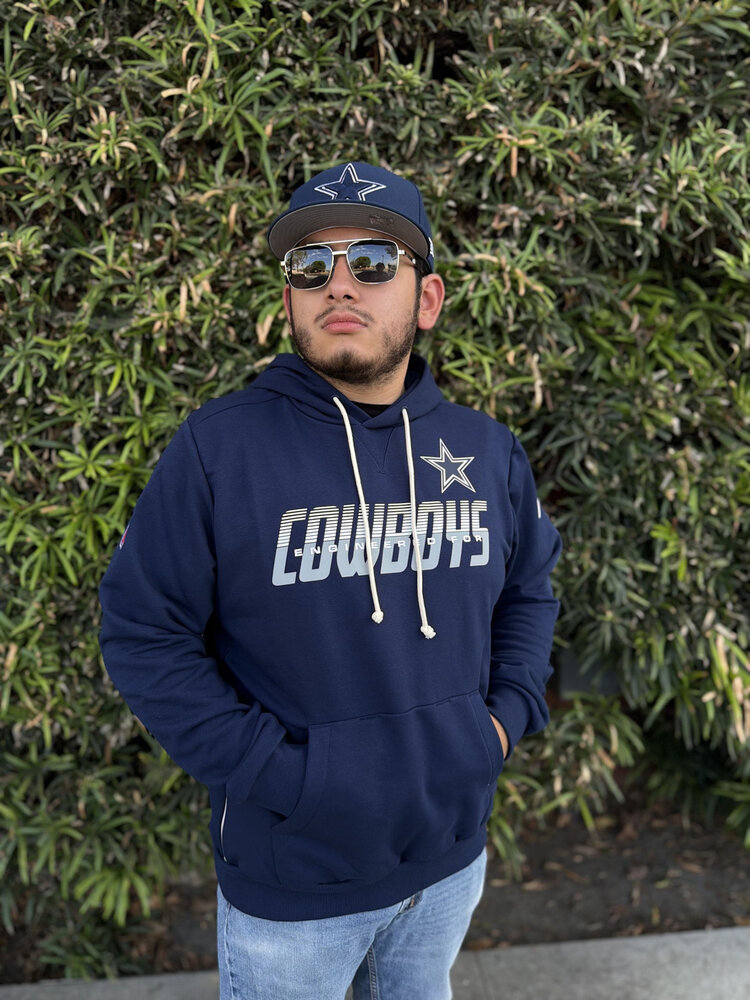 Nike Dallas Cowboys Men's 2026 Sideline Pullover Hoodie