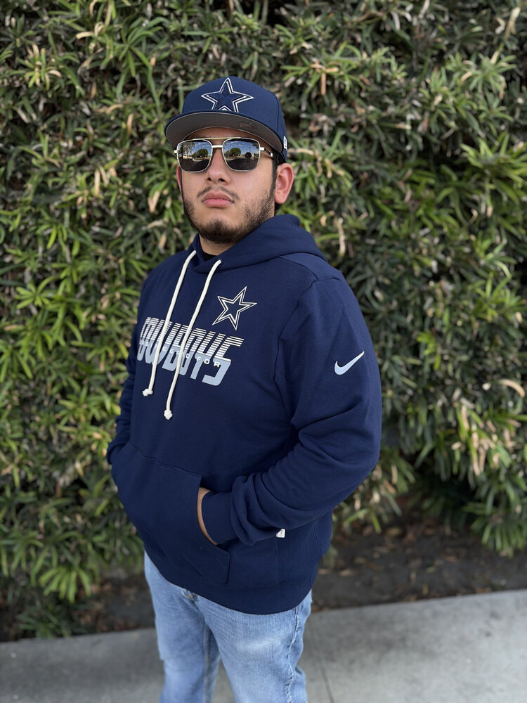 Nike Dallas Cowboys Men's 2026 Sideline Pullover Hoodie