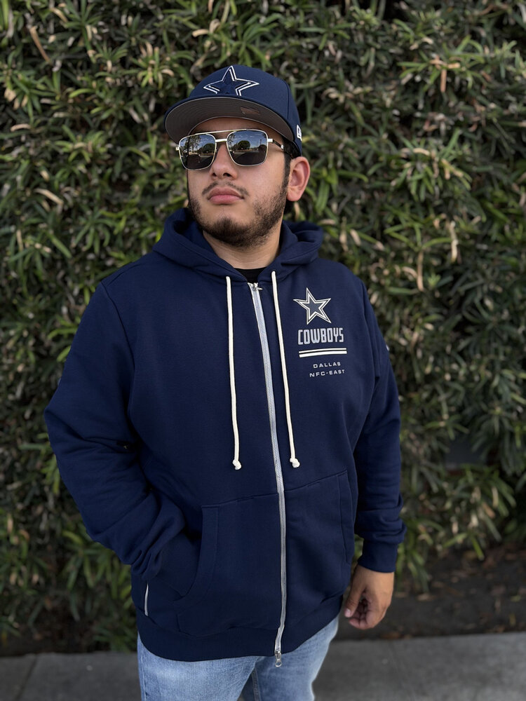 Nike Dallas Cowboys Men's 2026 Sideline Full-Zip Hoodie
