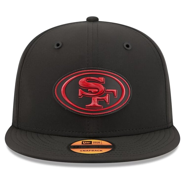 New Era San Francisco 49ers Black 2026 Sideline 950 Snapback