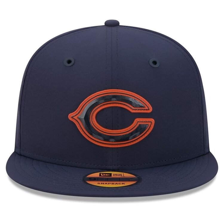 New Era Chicago Bears Navy "C" 2026 Sideline 950 Snapback