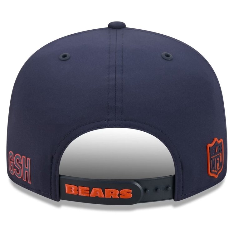 New Era Chicago Bears Navy "C" 2026 Sideline 950 Snapback