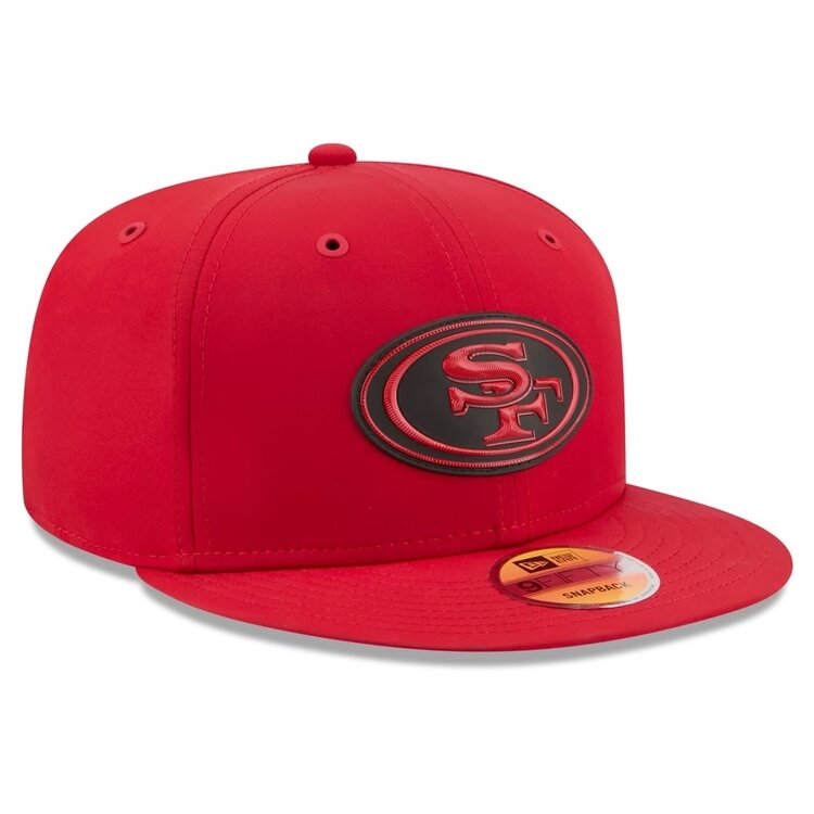 New Era San Francisco 49ers Red 2026 Sideline 950 Snapback