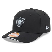 New Era Raiders Black 2026 Sideline 970 Stretch Snap Adjustable