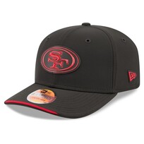 New Era San Francisco 49ers Black 2026 Sideline 970 Stretch Snap Adjustable