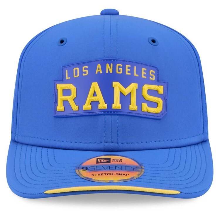 New Era Los Angeles Rams Throwback 2026 Sideline 970 Stretch Snap Adjustable