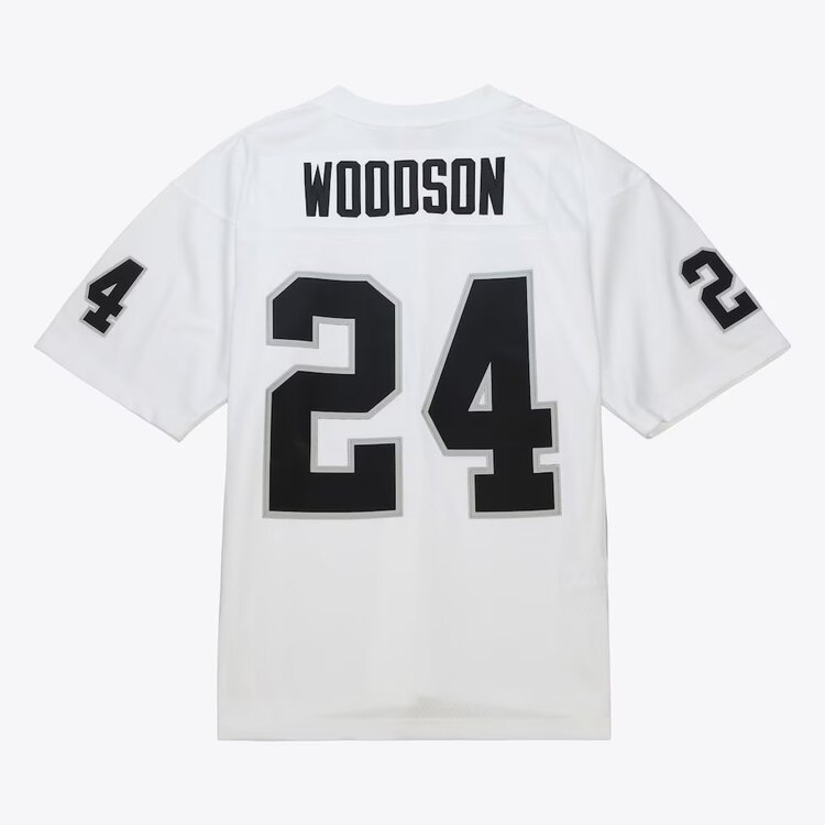 Mitchell and Ness NFL Raiders Men's M&N 1998 Charles Woodson Jersey White